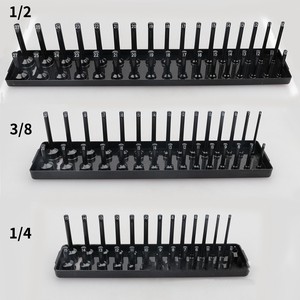DZT/Dongzhe <b>Socket</b> Set 1/2 3/8 1/4 Drive Metric Imperial Plastic Sleeve Holder Mechanic Auto Repair Tool Kit - Product Image 1