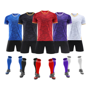 Ensemble de maillots de football en polyester pour hommes, prix de gros, saison 25/26, en stock, livraison rapide, design original, ensemble de maillots de football pour adultes - Product Image 1