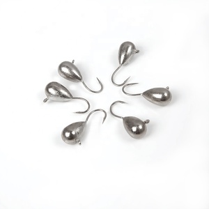 Джиг-ложка для подледной рыбалки, Неокрашенная Вольфрамовая джиг-ложка - Product Image 1