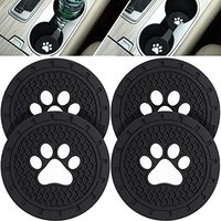 YDS Paw Car Untersetzer Car Cup Holder Untersetzer Silikon Anti Slip Dog Paw Untersetzer Mat