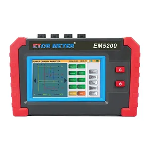 Analyseur de commandes ETCR EM5200 51 avec mémoire 4G pour la qualité de l'énergie des postes de transformation à écran tactile - Product Image 2