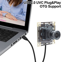 1080P IMX323 Webcam düşük ışık 0.01Lux H.264 Mini endüstriyel USB kamera modülü için Windows Android Mac Linux ahududu Pi