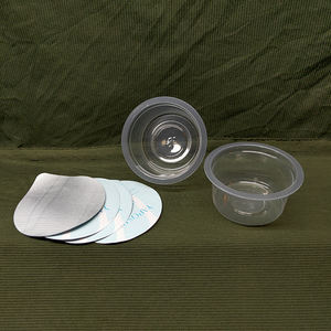 Loge personnalisée 71mm-70ml 2.5oz Mini tasse à sauce jetable en plastique PP Récipient transparent pour gelée - Product Image 3