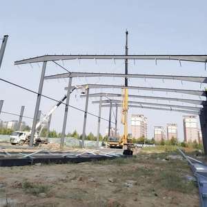 Matériaux de construction modulaires préfabriqués pour entrepôts agricoles et structures en acier de stockage, fabriqués en usine - Product Image 2