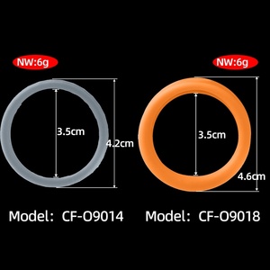 Anneau de résistance en silicone FAAK pour corriger le prépuce masculin, retarder l'éjaculation, anneaux péniens, jouets sexuels pour hommes, anneau de pénis - Product Image 6