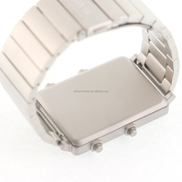 Jam Tangan Digital Unisex Siap Kirim Layar LCD Jam Quartz Minimalis Olahraga Tahan Air 3atm Jam Tangan Quartz Bisnis
