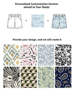 カスタムメンズハワイスタイル花柄ファッションサーフボードショーツデジタル印刷ビーチウェアビーチアクティビティ水泳トランクス - Product Image 5