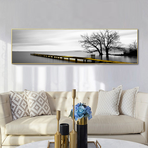 Đặt hàng số lượng lớn nhà máy Bán buôn giá tùy chỉnh khách sạn tường nghệ thuật với chất lượng cao vải in cây lớn bức tranh nghệ thuật tường cảnh quan - Product Image 5