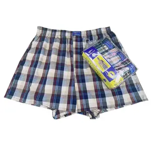 Nam dưới quần lỏng thoáng khí boxer dệt 100% cotton hữu cơ đồ lót boxers cho nam giới Nhà ngủ quần với eo cao người đàn ông