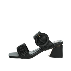 9038 Ciabatte con Tacco Nero - Product Image 1