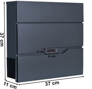 Buzón de acero galvanizado Polonia Allegro buzón de correo de embalaje - Product Image 6