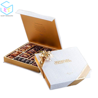 Boîte cadeau en métal pour chocolats et dattes du Ramadan et de l'Aïd, emballage pour les musulmans