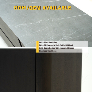 Hiện đại ánh sáng sang trọng tủ dài rắn gỗ lưu trữ <span class=keywords><strong>sideboard</strong></span> - Product Image 2