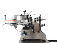 Meilleur prix machine d'étiquetage automatique de bouteille ronde de table machine d'étiquetage d'autocollant adhésif pour pots ronds de taille différente