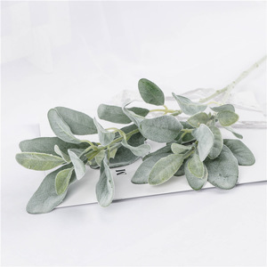 Planta Artificial de Hojas de Conejo Tainen, Mini Ramo Verde para Decoración del Hogar y Bodas - Product Image 3
