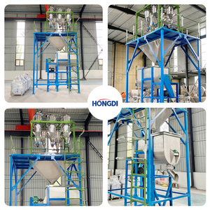 Mezclador de cinta de doble tornillo de gran capacidad para mezclar polvo de hornear, almidón y leche en polvo - Product Image 5