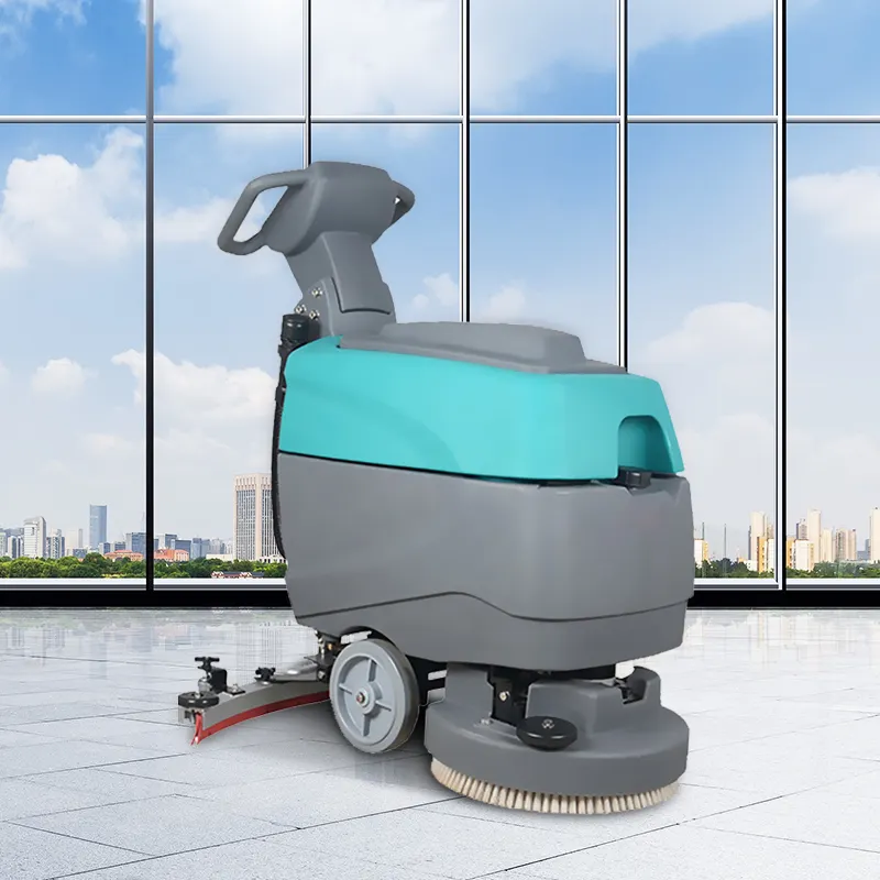 C460s công nghiệp khô chân không 18 inch bàn chải duy nhất sạch sàn Scrubber máy