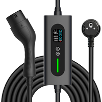 Vente en gros de bornes de recharge pour véhicules électriques portables 16A 32A, type 2, recharge rapide pour voitures électriques
