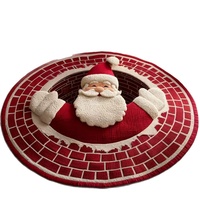 Tapis en velours cristal pour Halloween, résistant aux plis, tapis moelleux, décoration de fête, vente en gros