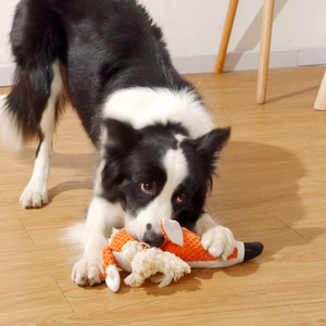 Jouets à mâcher pour chiens écologiques personnalisés, jouets en peluche sonores durables pour animaux de compagnie, pour les chiens agressifs, pour nettoyer les dents des chiots - Product Image 4