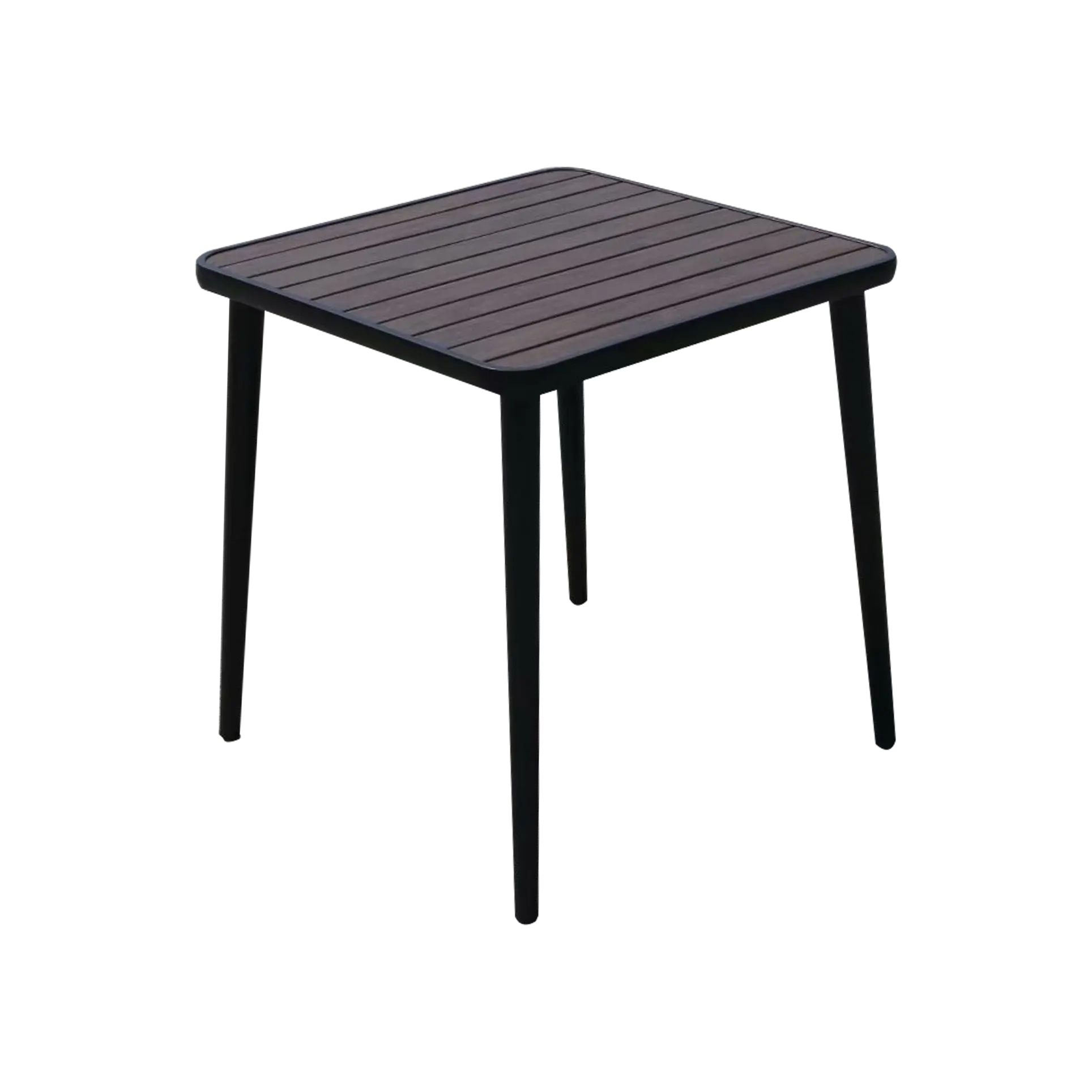 Table en bois plastique de style loisirs moderne petite et exquise table basse de balcon extérieur table décontractée d'extérieur