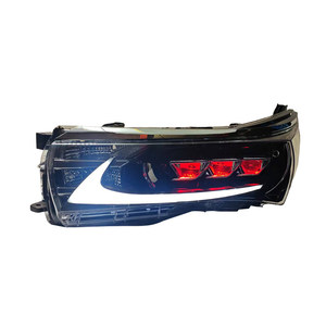 Pour Toyota Corolla 2014-2018, ensemble de phares 12V avec lentille laser modifiée, feux de jour LED et clignotants séquentiels - Product Image 5