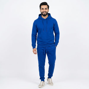 Conjunto Deportivo Personalizado para Hombre, Sudadera Lisa con Cremallera, Ropa Deportiva, Chándal, Pantalones Deportivos, Conjunto con Capucha para Hombre - Product Image 1