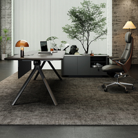 Escritorio de Oficina Ximi Series Manager 2.2m XIMI-03, Muebles de Oficina Modernos OEM/ODM, Tamaño, Color y Logotipo Personalizables