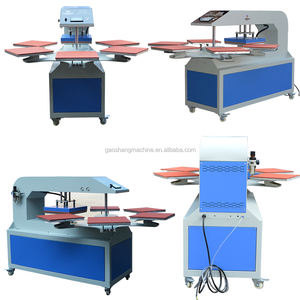 Nueva máquina de prensa de calor de gran formato Prime, seis estaciones, 6 placas, sublimación eléctrica automática, neumática semiautomática - Product Image 6