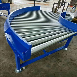 ناقل تورينج يعمل بالطاقة بسرعة عالية 90 درجة ناقل حزام منحني خط أسطواني أوتوماتيكي - Product Image 2