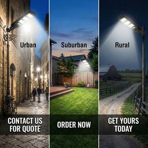 Farola Solar LED de Alta Eficiencia 6000K, Iluminación Solar para Exteriores con Capacidad para 2-3 Días de Lluvia, Ideal para Proyectos - Product Image 6