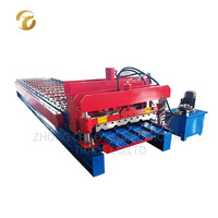 Machine de formage à froid de tuiles en acier pour la fabrication de tuiles émaillées