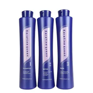 Manufacturer Best quality organic hair straightening cream global hair treatment shampoo and conditioner set