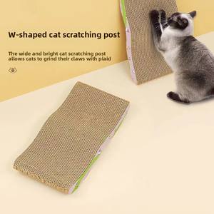 Grosir disesuaikan kucing Modern papan penggaruk gaya mobil Sisal kucing batang penggaruk kucing peliharaan tiang penggaruk dengan kemasan karton - Product Image 5
