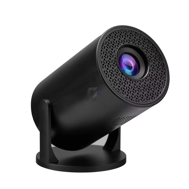 M5PRO Home Theater CRT Mini Portable Projector 1080P with 3D Built-In Supports Wireless & Wired Connection for Mobile Phone