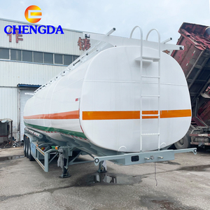Semirremolque Cisterna de Combustible de 3 Ejes de Aleación de Aluminio con Frenos de Disco EBS <span class=keywords><strong>ABS</strong></span> para Transporte de Líquidos Peligrosos a África y Medio Oriente - Product Image 6
