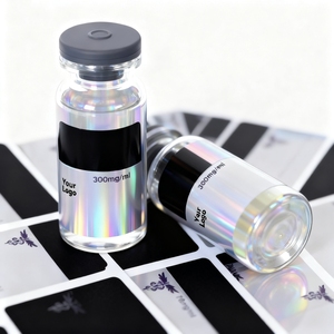 Tùy chỉnh Pharma phòng thí nghiệm Hologram Pharma sử dụng 2ml 3ml 5ml <span class=keywords><strong>10ml</strong></span> thuốc lọ Sticker lọ nhãn và hộp - Product Image 2