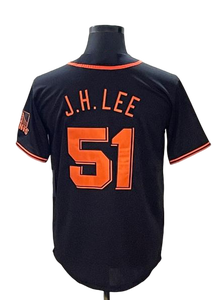 <span class=keywords><strong>Maillot</strong></span> de <span class=keywords><strong>baseball</strong></span> édition limitée San Francisco City Connect 2026 pour homme, numéros 5 Mike Yastrzemski et 62 Logan Webb, brodé - Product Image 3