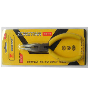 Mini Alicates de Acero de 5 Pulgadas con Punta Fina y Plana, Cortadores de Alambre, Herramientas de Reparación Doméstica, Mandíbula Lisa, Medición Imperial - Product Image 3