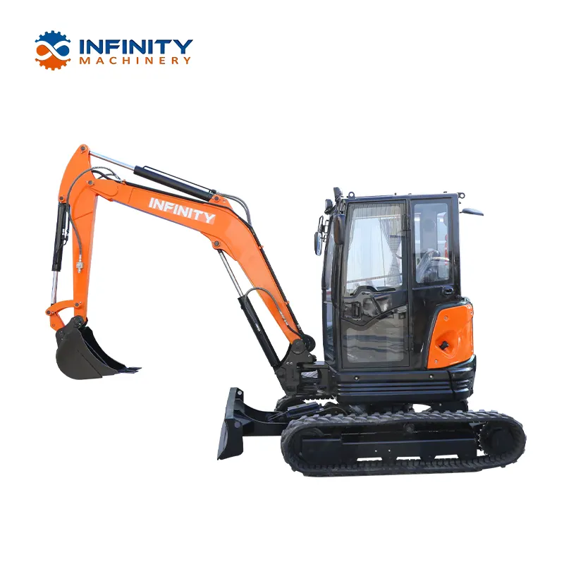 New High Efficiency 4 Ton Hydraulic Hammer Excavator With Best Price