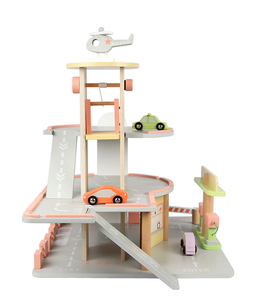 Jouets préscolaires en <span class=keywords><strong>bois</strong></span> Parking <span class=keywords><strong>Garage</strong></span> <span class=keywords><strong>voiture</strong></span> Parking <span class=keywords><strong>jouet</strong></span> <span class=keywords><strong>jouet</strong></span> éducatif pour les enfants - Product Image 6