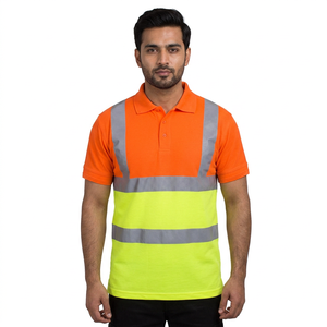 Camisetas Polo de Seguridad Transpirables de Alta Visibilidad, Personalizables, de Primera Calidad, en Poliéster/Algodón, para Unisex - Product Image 1