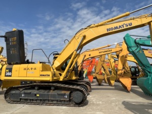 Excavatrice d'occasion, matériel de terrassement, KOMATSU PC350, à vendre - Product Image 4