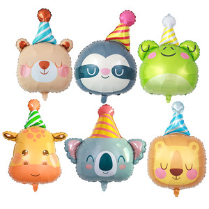 12inch <strong>Jungle</strong> <strong>Theme</strong> <strong>Party</strong> Balloons <strong>Jungle</strong> Safari Animal Print Globo Green Latex Balloon for Baby Shower Kids Birthday Decoration - Product Image 4