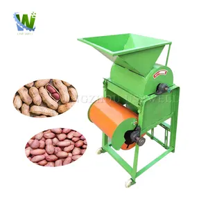 Manufacture Fast Speed Automatic Groundnut Peeling Shelling Dehuller Huller Sheller Machine And Peanut Sorting Machine