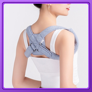 Azhengren Chapter Posture Corrector <b>Brace</b> Xxs-Xl Gray And White <b>Back</b> Support Hunchback Correction Belt - Product Image 5