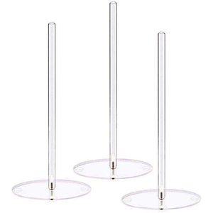 Présentoirs de mariage portables en gros, support à donuts en acrylique pour présentation de friandises sur table, fournitures de fête - Product Image 2