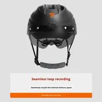 Casco Inteligente Foxwear con Cámara 4K Antivibración y Llamadas de Voz para Ciclismo/Bicicleta Eléctrica, Conducción Segura
