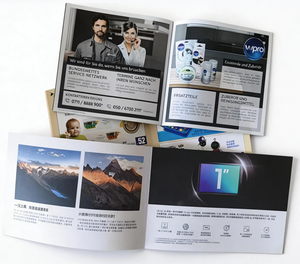 นิตยสารสีคุณภาพสูง หลายขนาด โบรชัวร์โปรโมชั่นหนังสือ โบรชัวร์ปกอ่อน แคตตาล็อกกระดาษแข็ง พิมพ์โบรชัวร์กระดาษแข็ง - Product Image 5