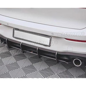 Protector de Parachoques Trasero para Volkswagen Golf 8 GTi Max, Difusor, Kit de Carrocería, Cubierta Protectora, Accesorios para Auto - Product Image 4